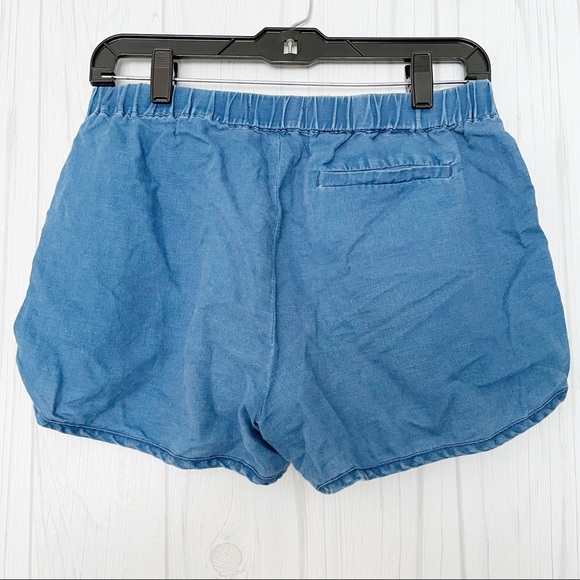 Madewell Pull-On Cotton Linen Shorts Size Small - Picture 5 of 8